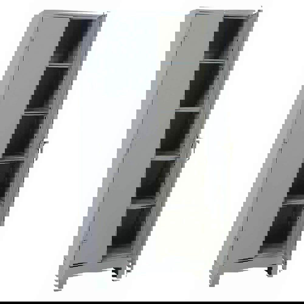 STORAGE CABINET, 14 GA., 82 IN. H, 36 IN